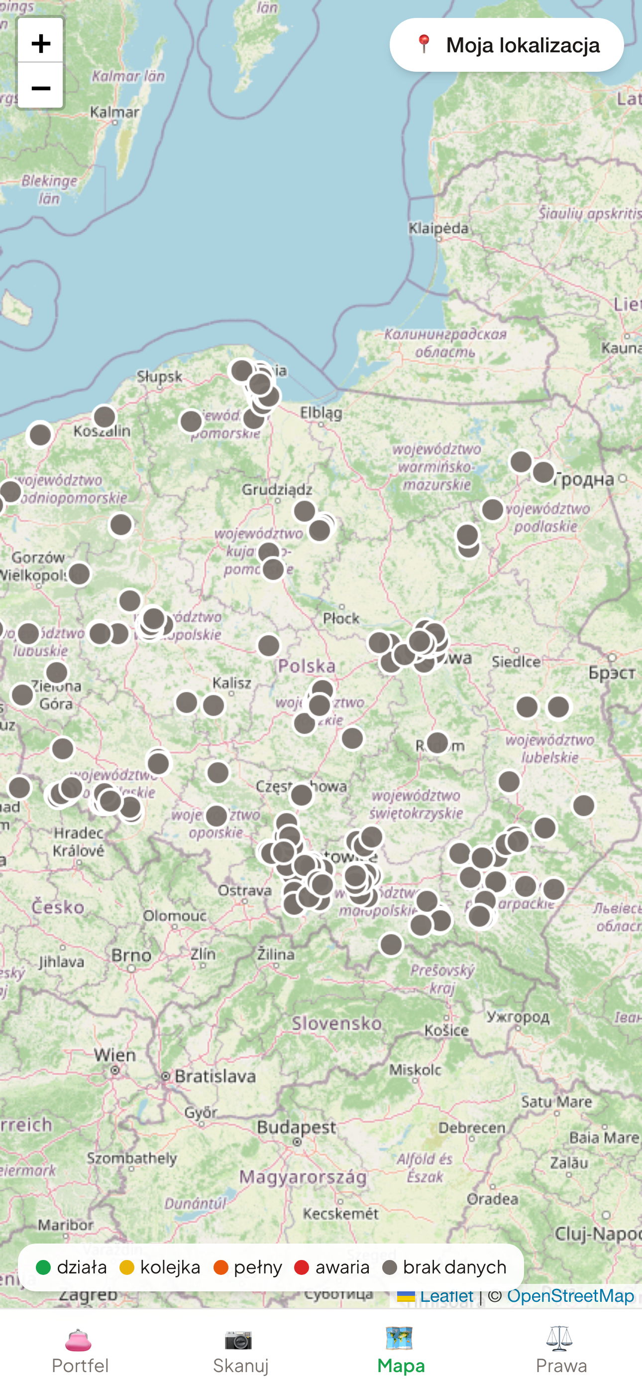 2 · Mapa — „Sprawdź, zanim pojedziesz”